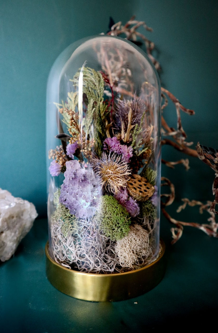 Thumbnail: Dried Floral Cloches