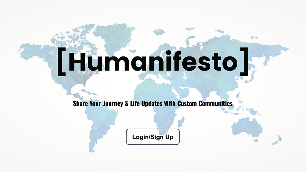 [Humanifesto] - The Future of Social Media & Community Building