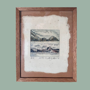 Silent Art Auction - Stanley Palmer etching