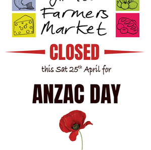 Market closed for ANZAC day