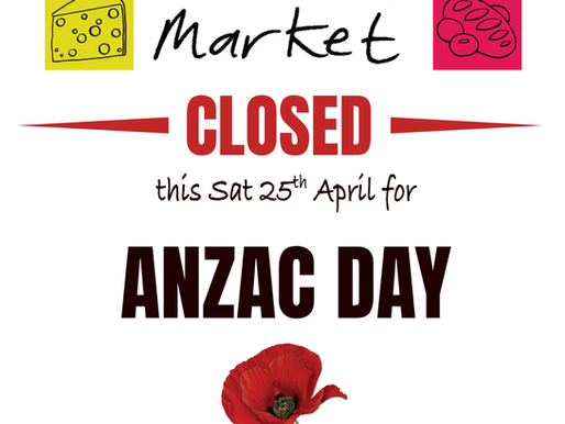 Market closed for ANZAC day