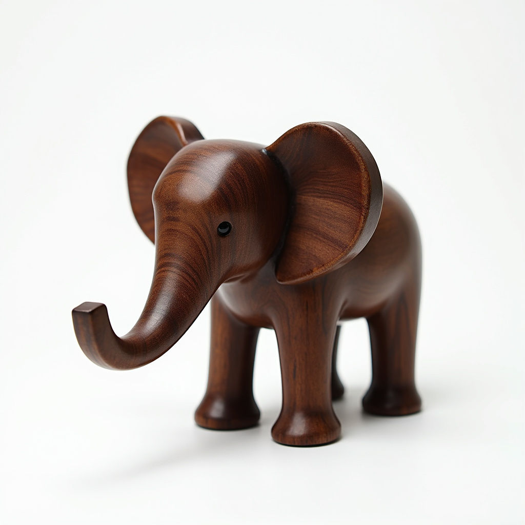 Holz Elefant Figur