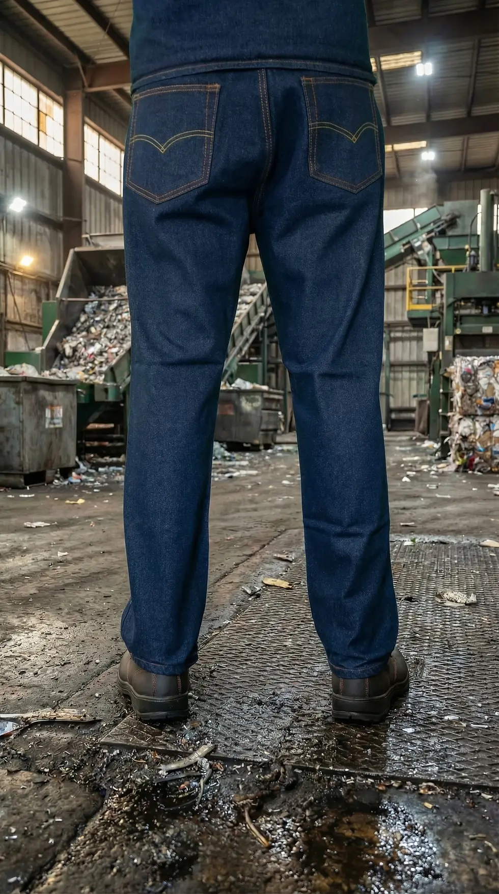 Miniatura: Pantalón de mezclilla 14 onzas 100% algodón