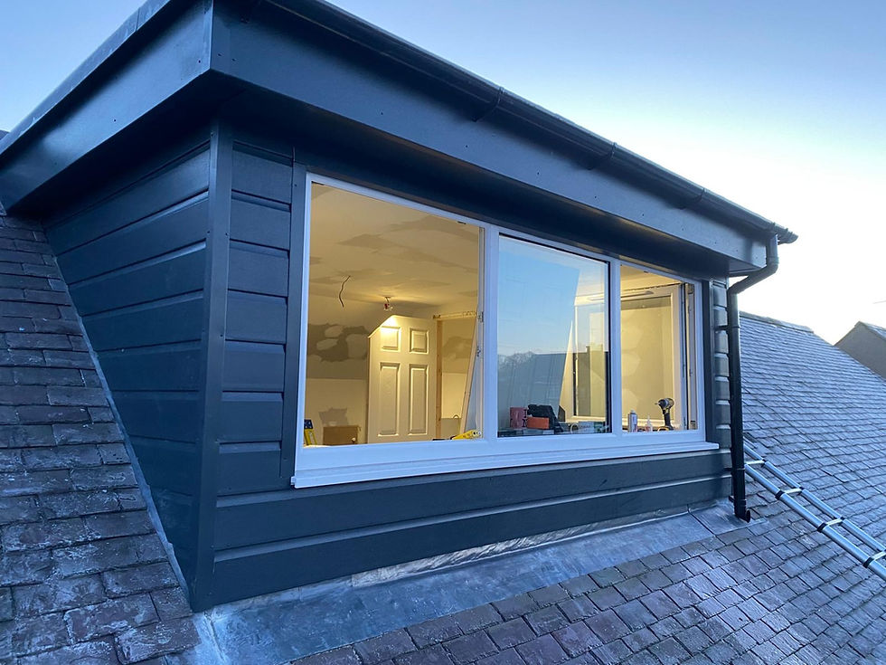 Home extension in Aberdeen example