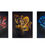 Thumbnail: MGRA Rose Ltd. Edition Triptych Giclee Prints (3)