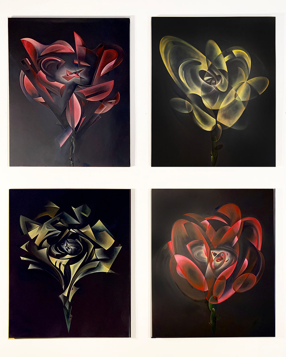 Thumbnail: MGRA Rose Ltd. Edition 4-Piece Combo Giclee Prints (4)