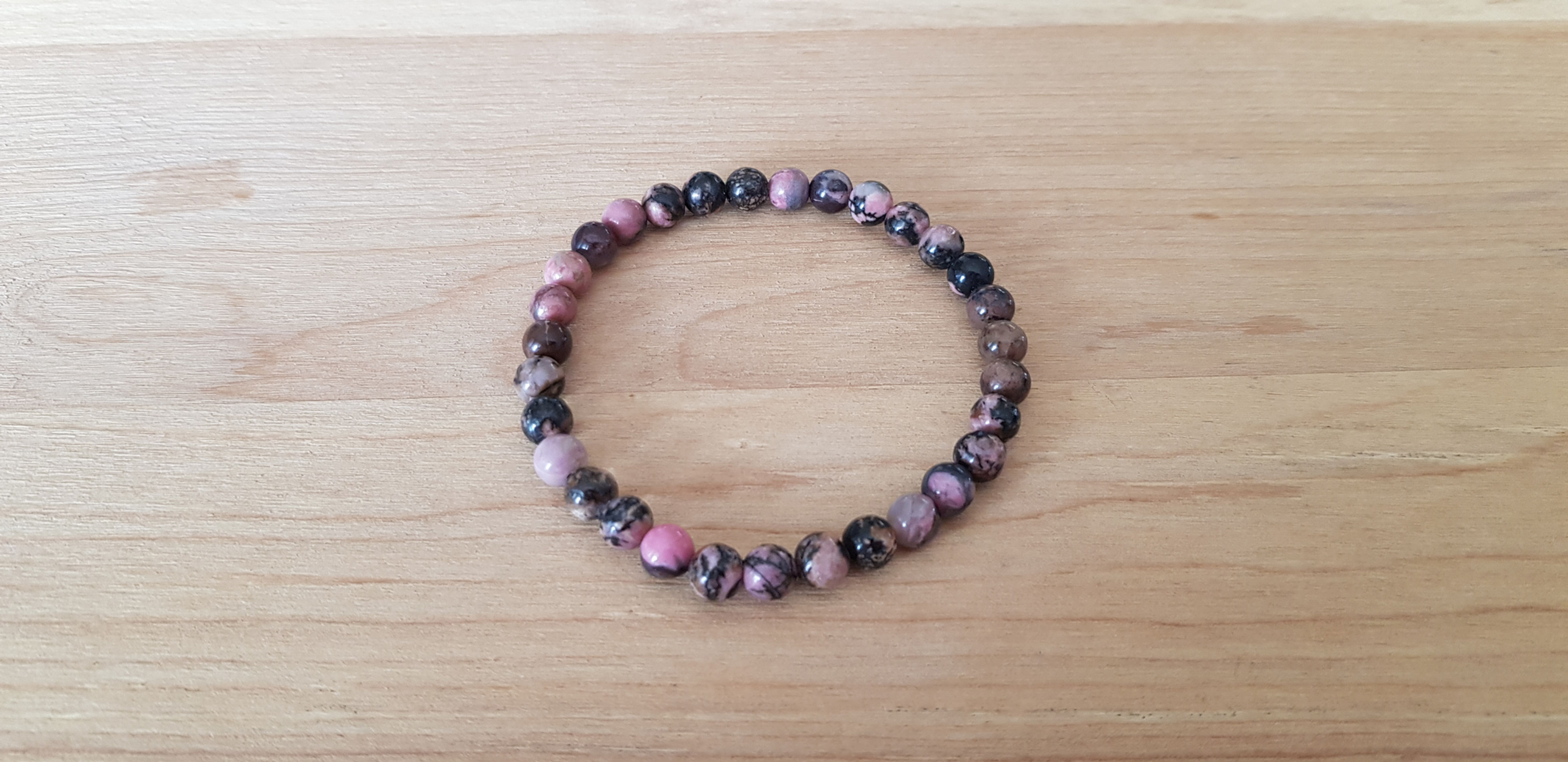 Rhodonite - Perles de 6mm