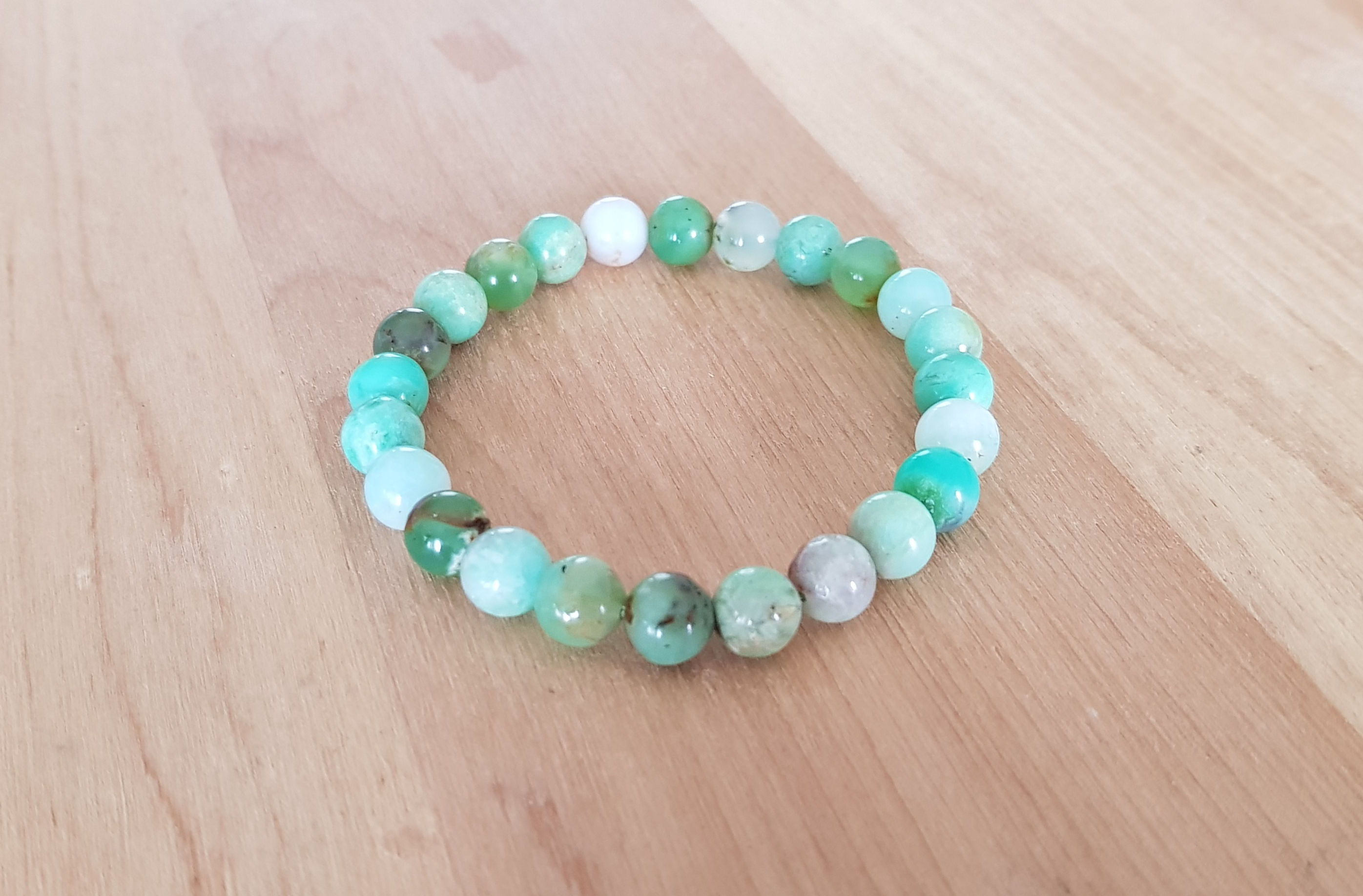 Chrysoprase - Perles de 8mm