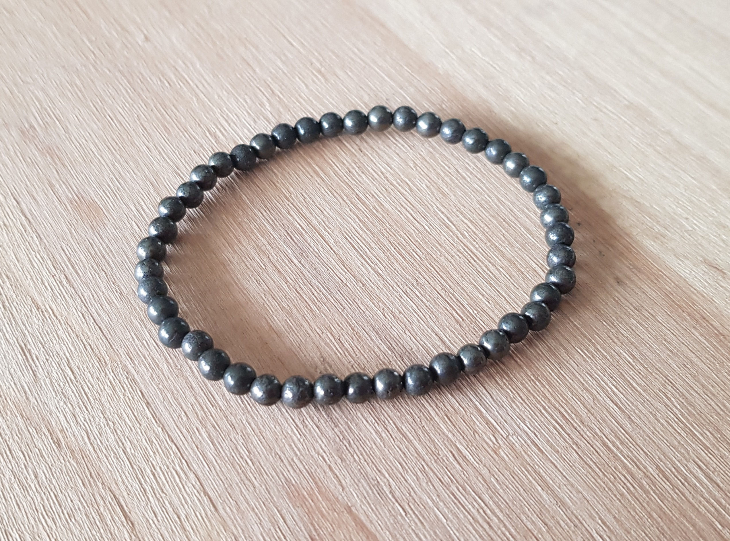 Pyrite - Perles de 4mm