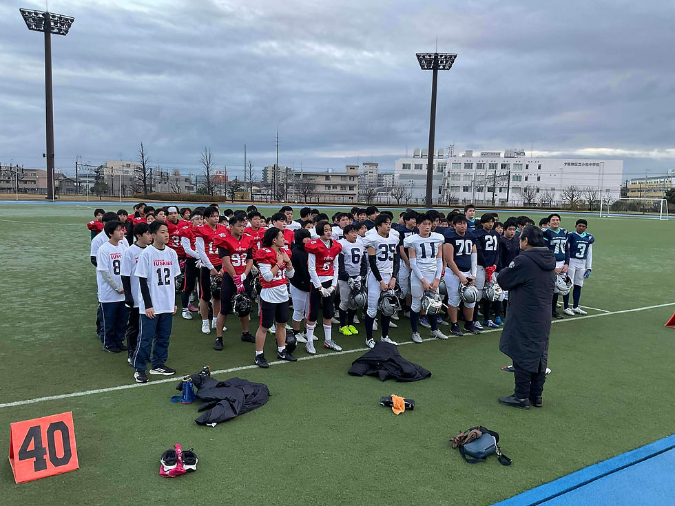 大人顔負けの着こなしをする中学生選手もいます。おしゃれ！