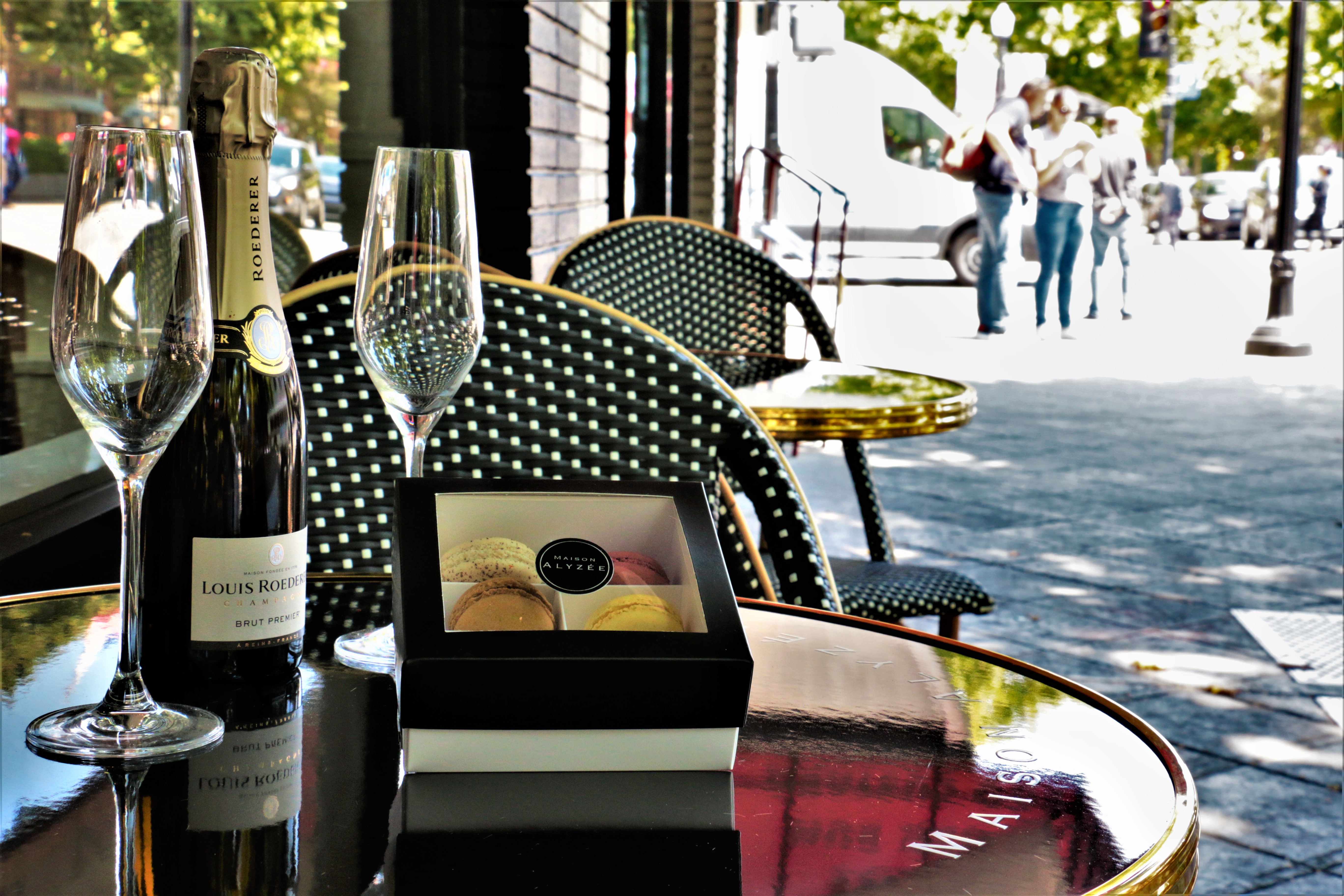 Arranged Food and Objects