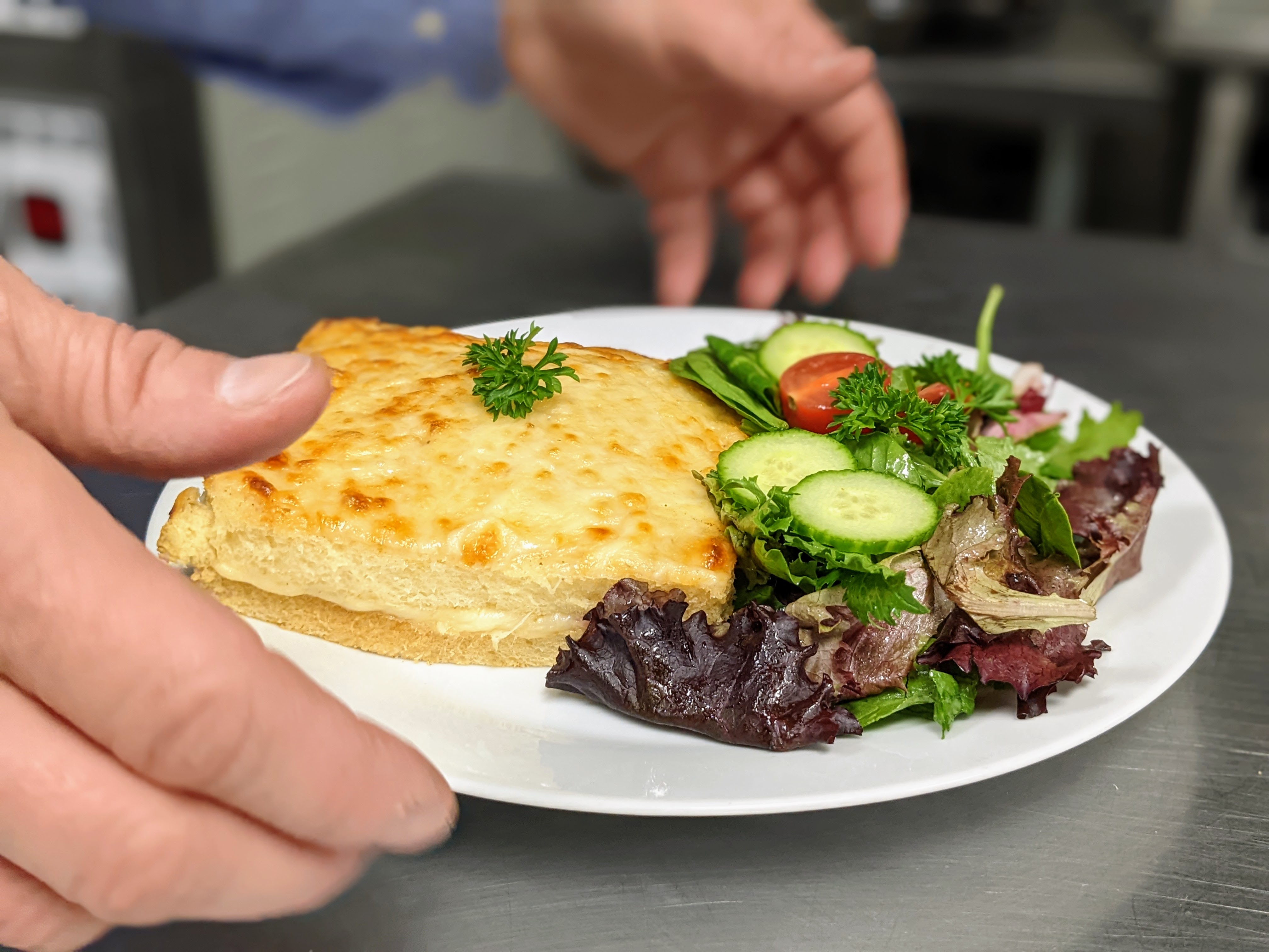 Arranged Food and Objects