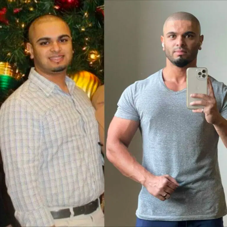 Lloyd before and after