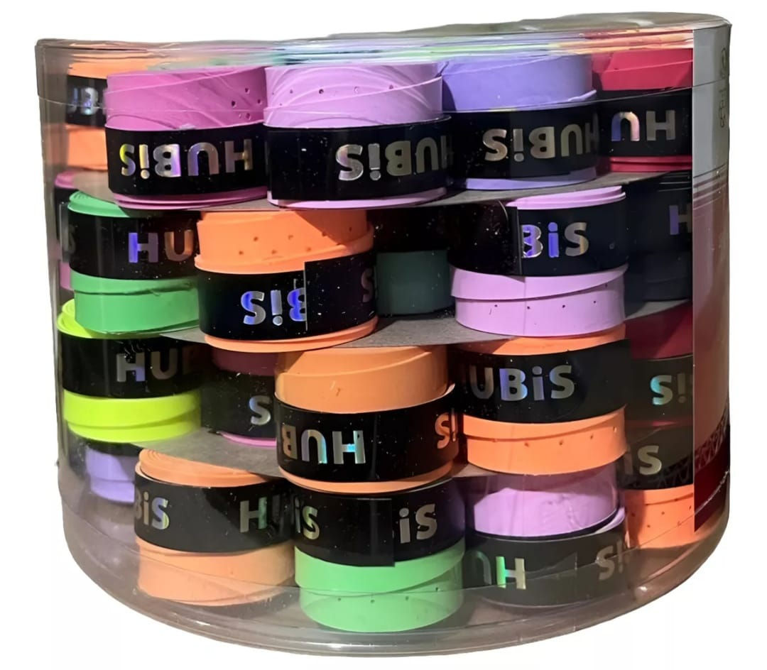 Cubre Grip Perforado para Tenis/Paddle en Blanco/Colores/Caramañola