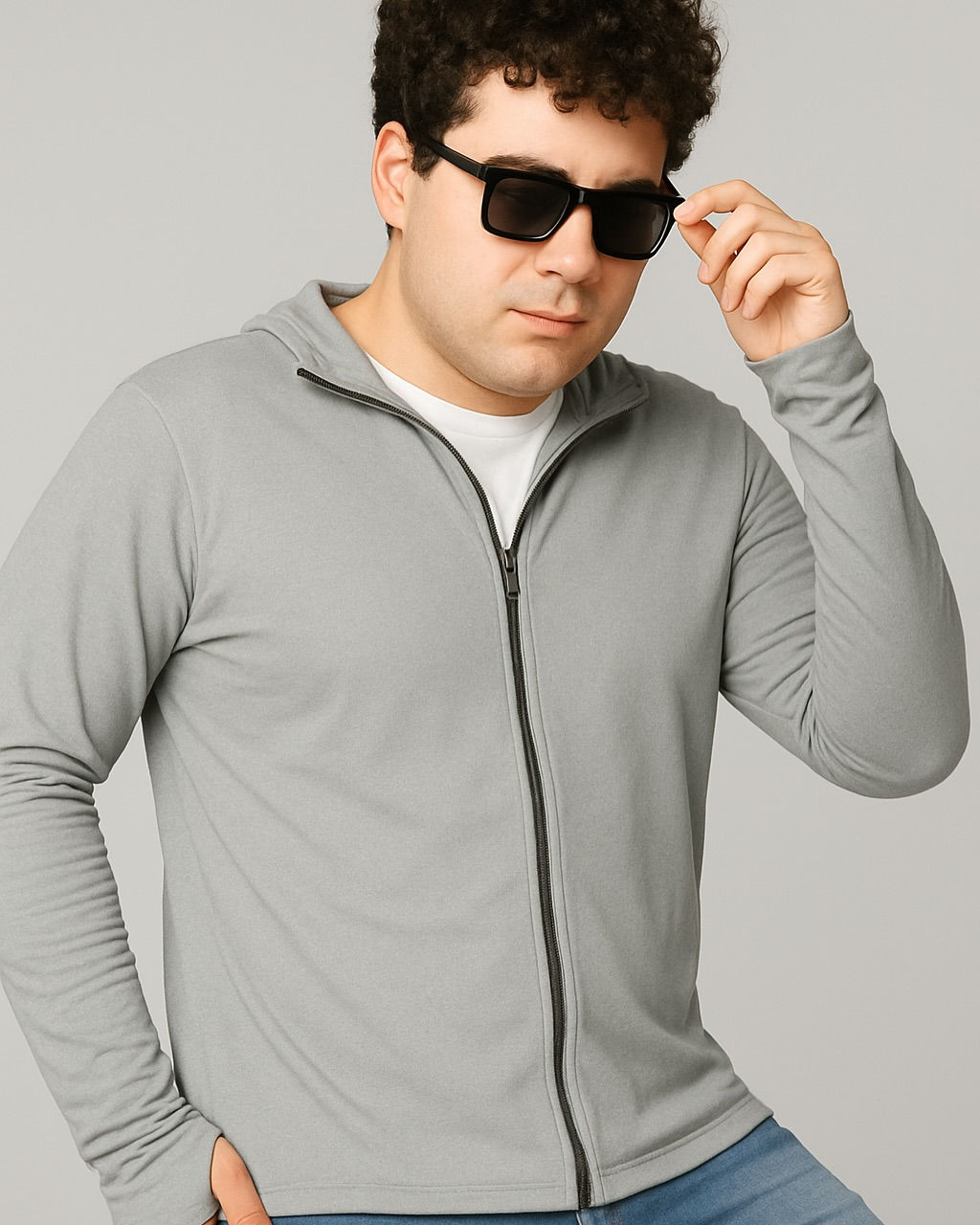 Pack of 2 Sun Tan Jacket ( Grey,Blue )