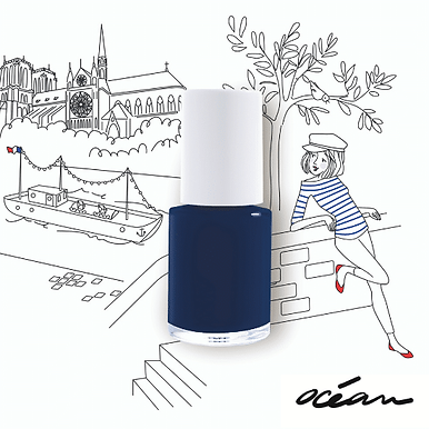 Vernis à ongles bio-sourcé OCEAN