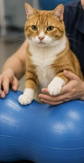 Katzenphysiotherapie 