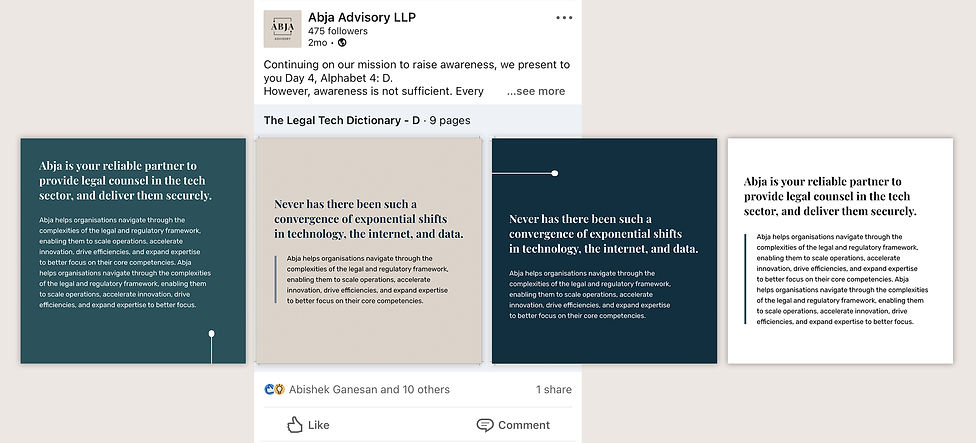 ABJA Linkedin Posts