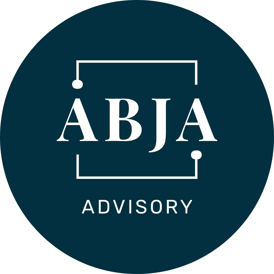 Original logomark - color variant 2, ABJA advisory