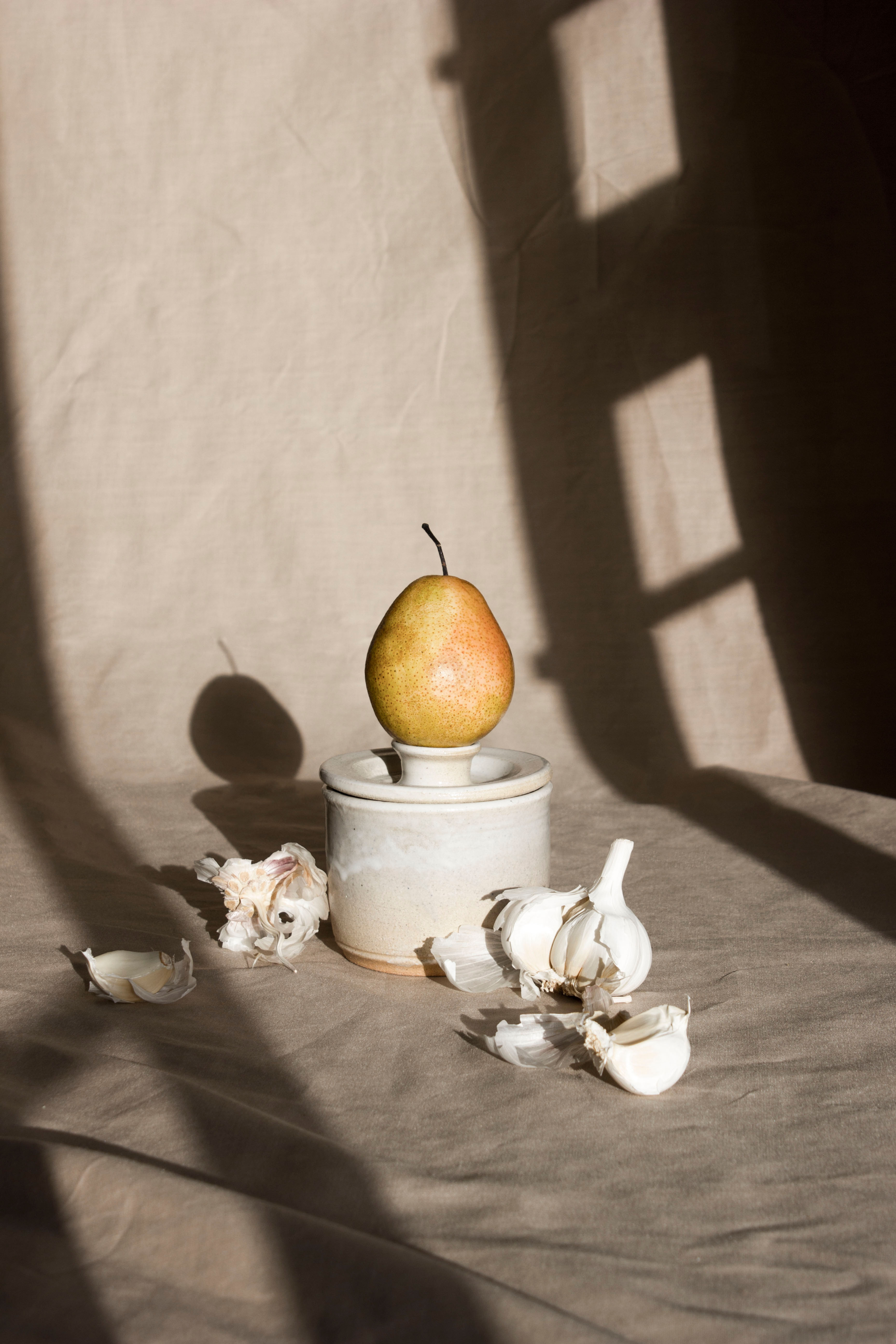 Pears and Garlic Diasec