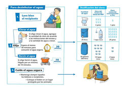 Proceso para desinfectar el agua