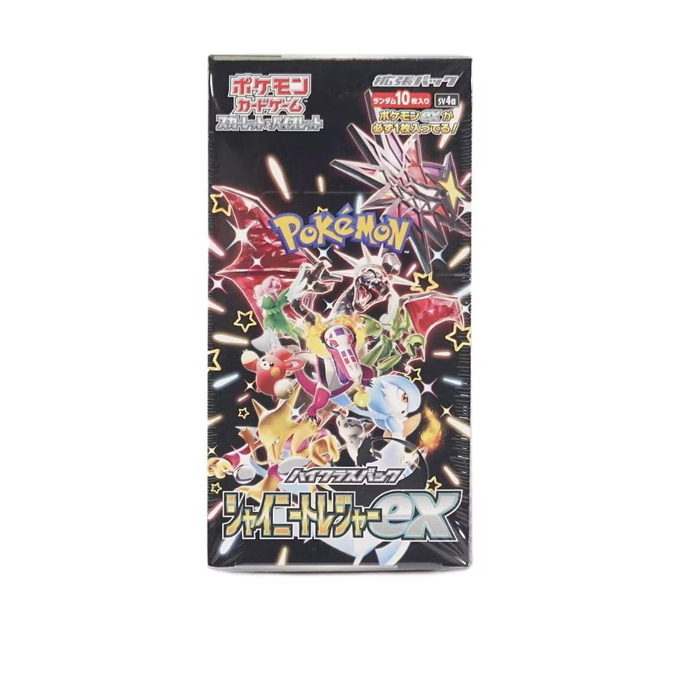 Pokemon Shiny Treasure ex Japanese Booster Pack monmasterstcg Los Angeles