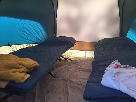Packsack Canoe Trps & Log Cabins, First Class Tent Camping