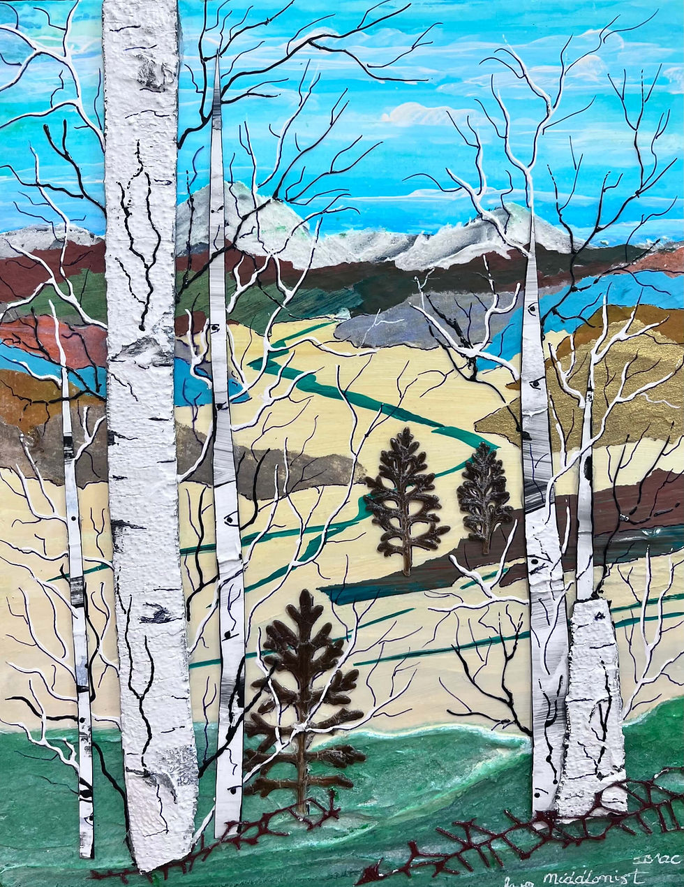 Lazy Daze in Colorado, 19X25 w/frame