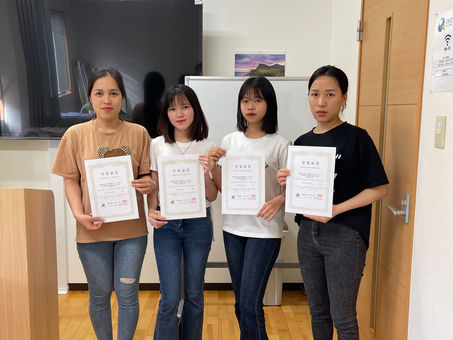 ONEASIA講習センターの卒業式