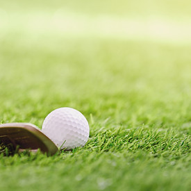 Golf club and ball