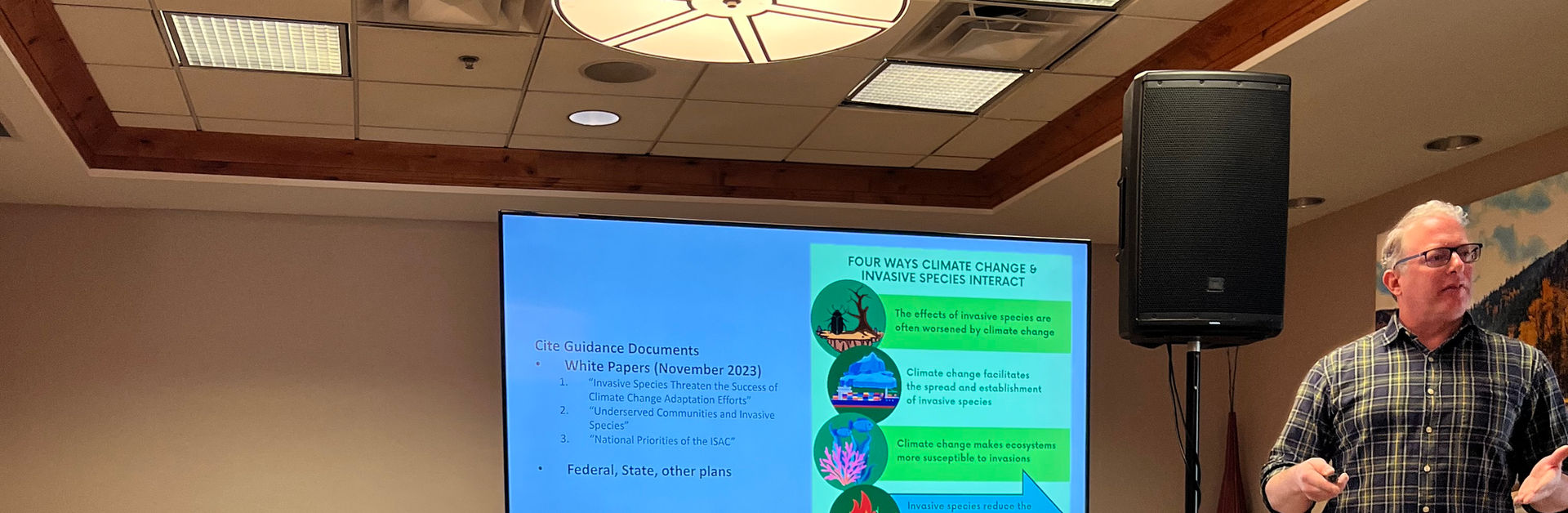 Phil Andreozzi from the Continental Dialogue on Non-native Forest Insects and Diseases in Missoula Montana 2025