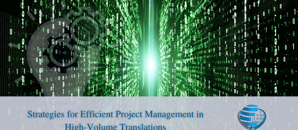 Strategies for Efficient Project Management in High-Volume Translations
