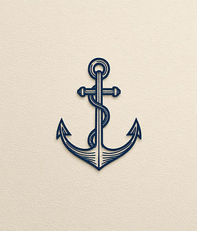 u3453541984_minimalist_navy_blue_anchor_