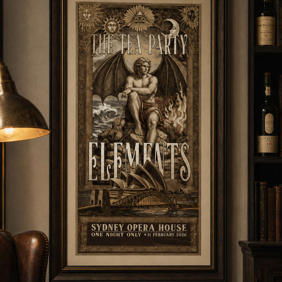 Elements 2026 Sydney Tour Poster