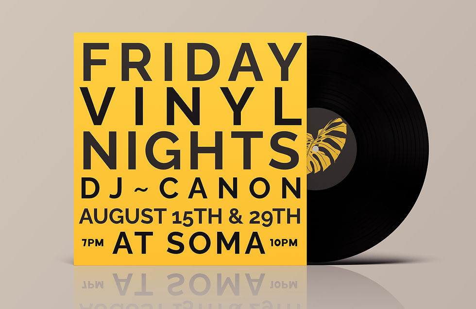 FRIDAY VINYL NIGHTS ft. DJ CANON
