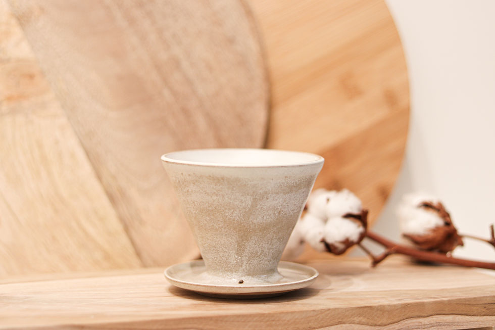 Thumbnail: V60 Coffee Dripper - Cream Caramel