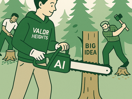 Chainsaws, Axes, and AI in the Classroom: How One Neurodivergent Educator Built a School from Scratch