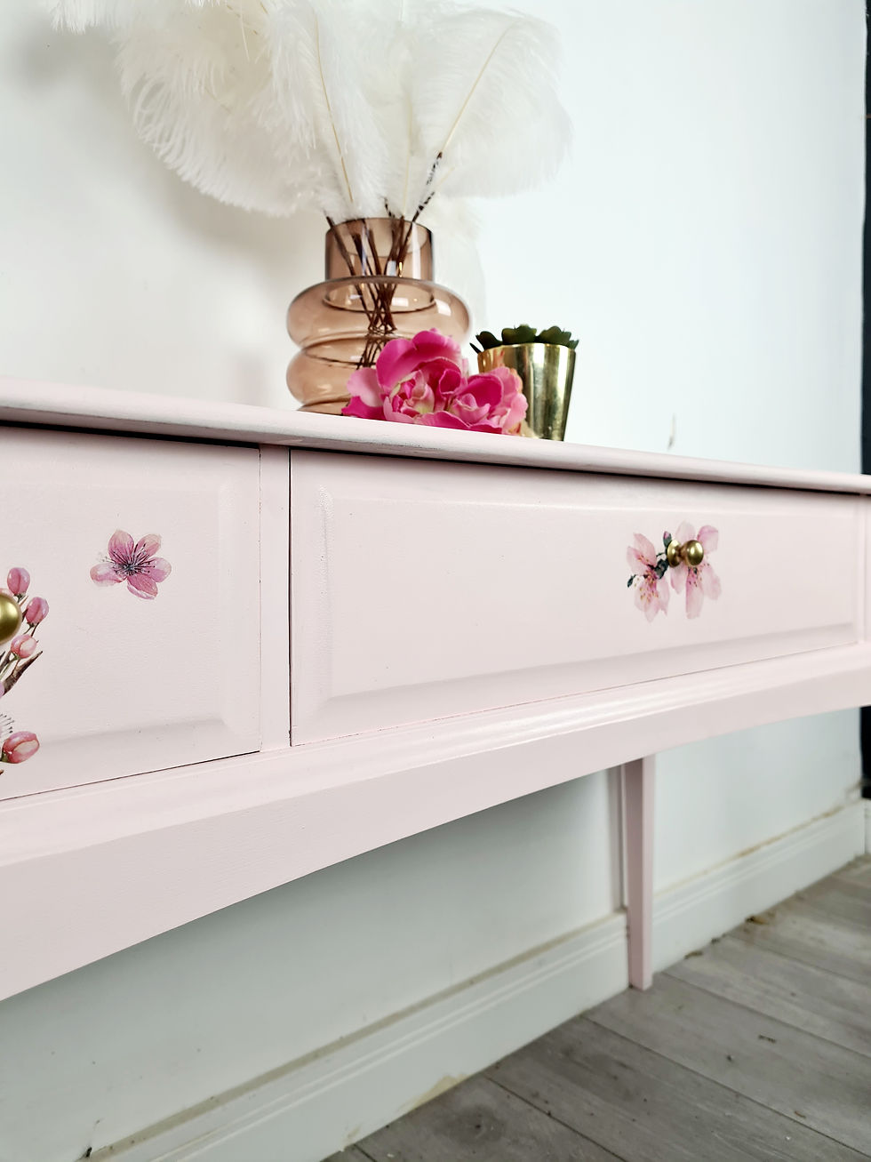 Thumbnail: Stag console table,  desk 