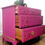 Thumbnail: Stag chest of drawers in pink and gold