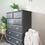 Thumbnail: dark grey chest of drawers/farmhouse stye/rustic/ pine drawers/grey chest of drawers/hertfordshire/painted in grey