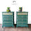 Thumbnail: Stag minstrel green  bedside cabinets 
