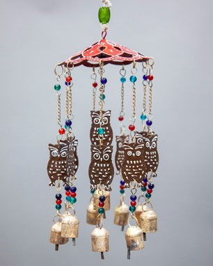 Iron Owl Carousel Chime