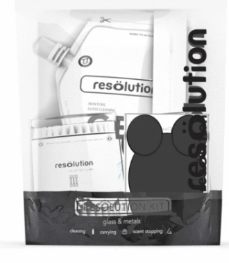 Ooze Resolution Deluxe Water Pipe & Glass Pipe Cleaning Kit