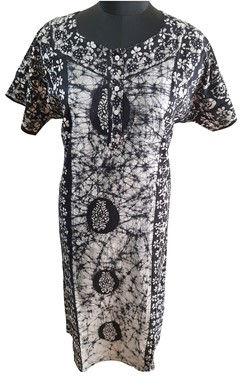 Batik Print Cotton Dress