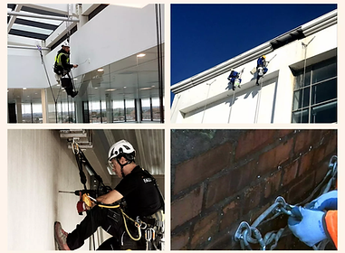 Leaf Façade LLC, Dubai-based - Glass scratch removal, aluminum repainting, restoration, and façade cleaning via rope access