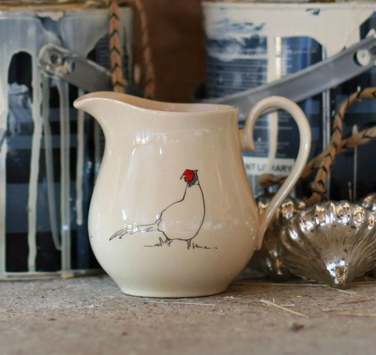 Small Pheasant jug 