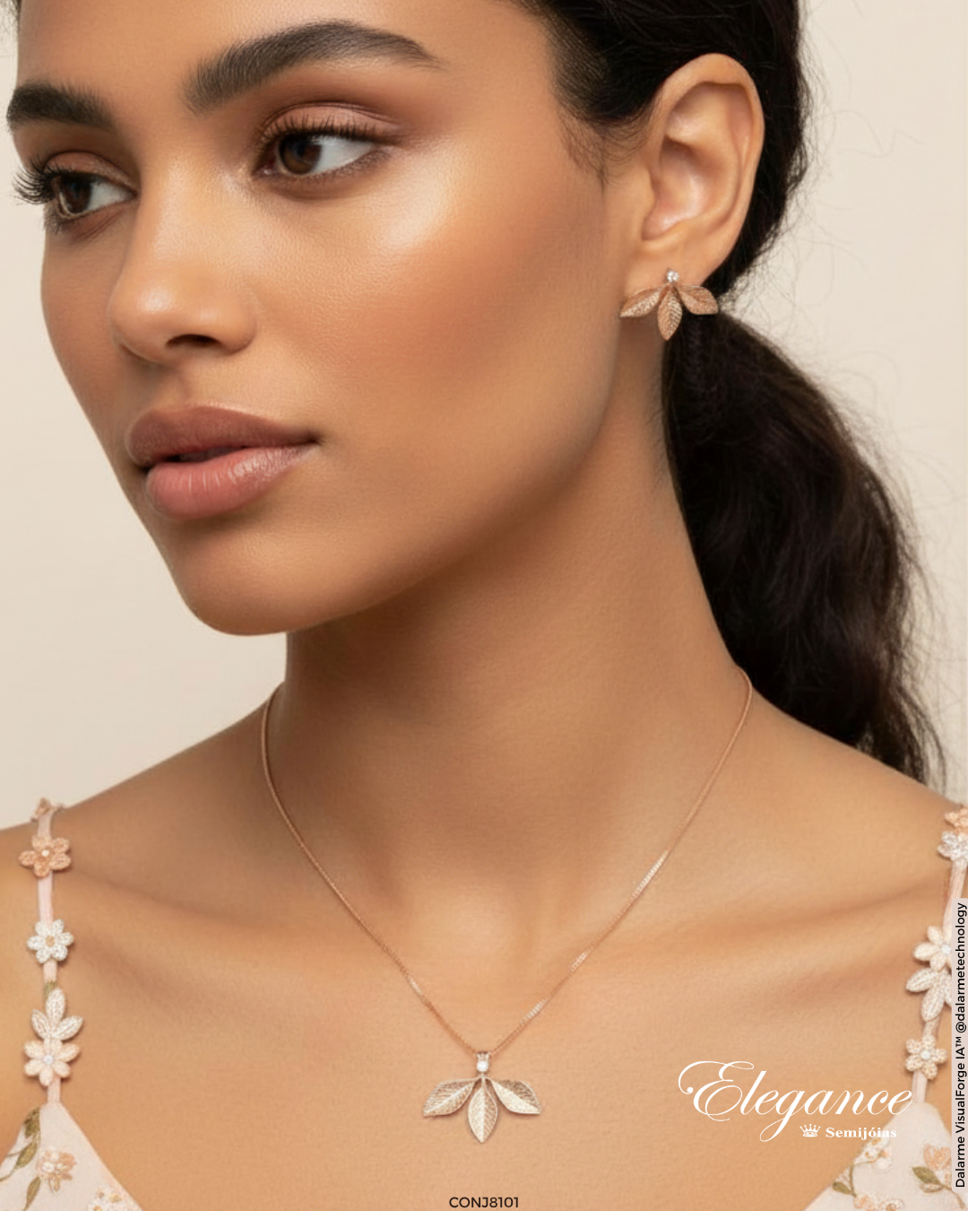 Conjunto Pérola Rosa