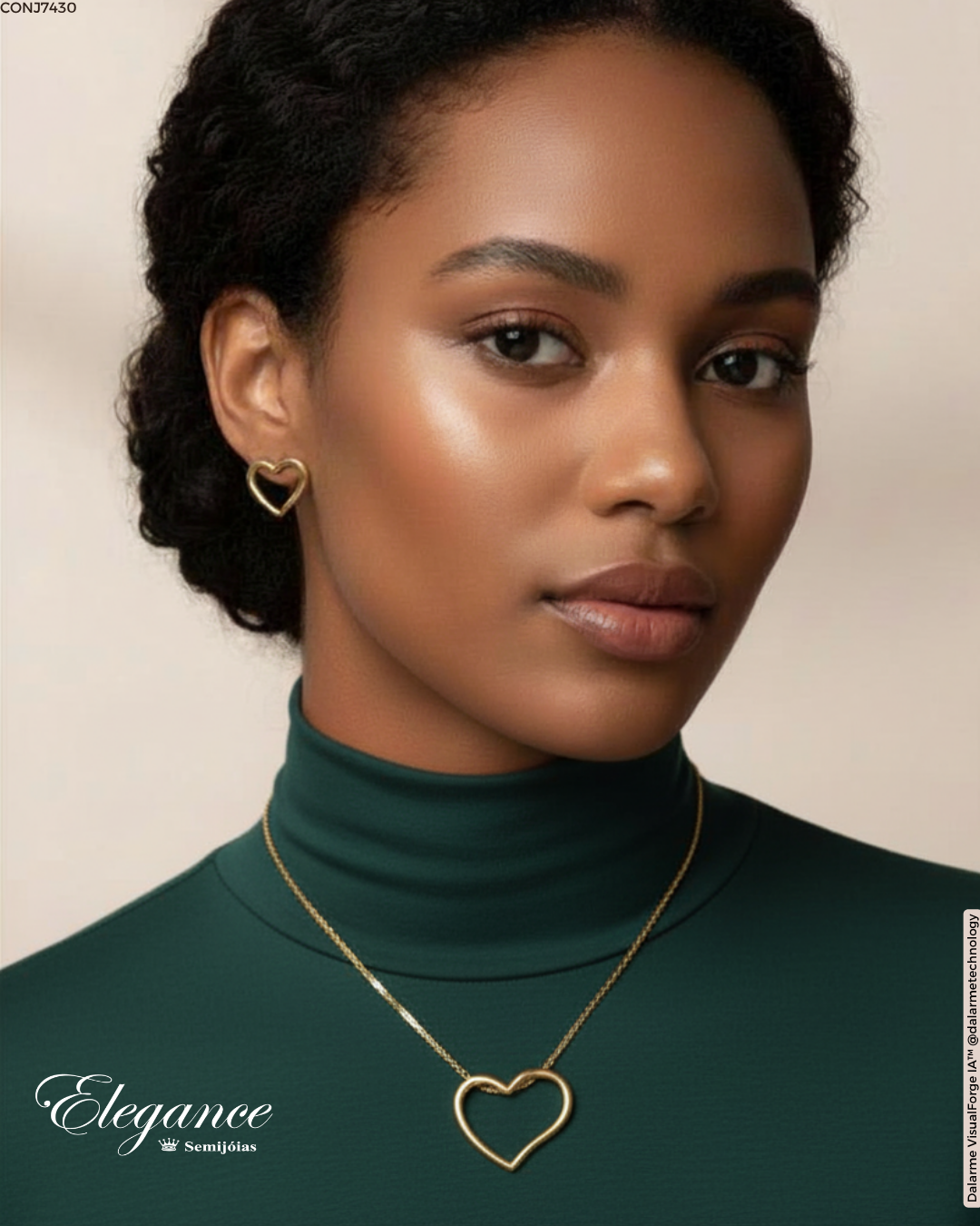 Conjunto Rosa Branca