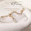 Thumbnail: Amethyst & Clear Quartz Crystal Bracelet – Natural Healing Stones