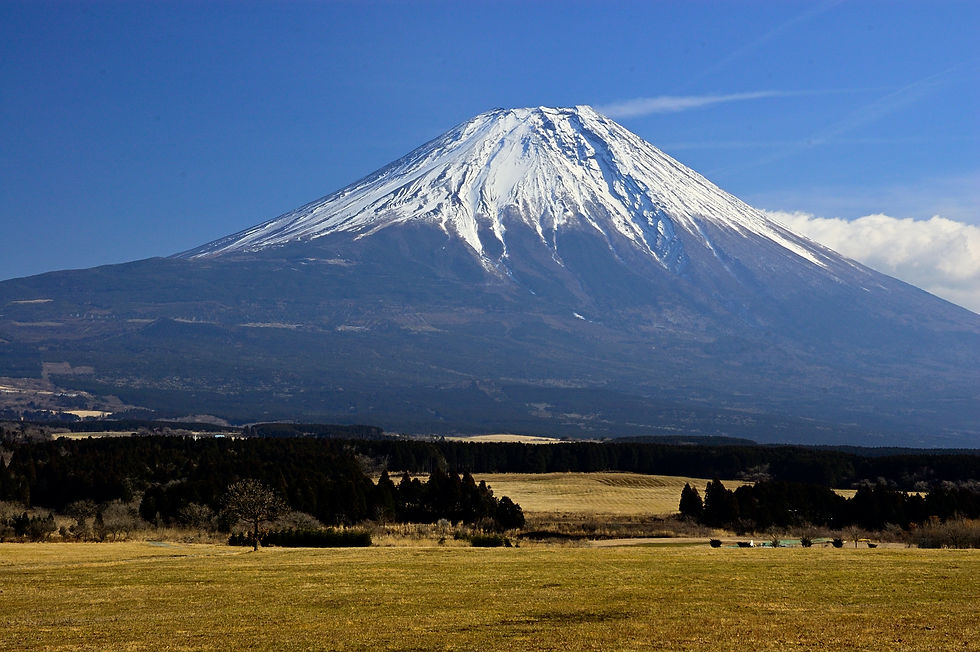 朝霧高原 麓原付近にて